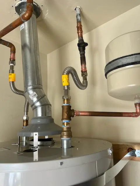 Water heater installation and plumbing repair in Moore
